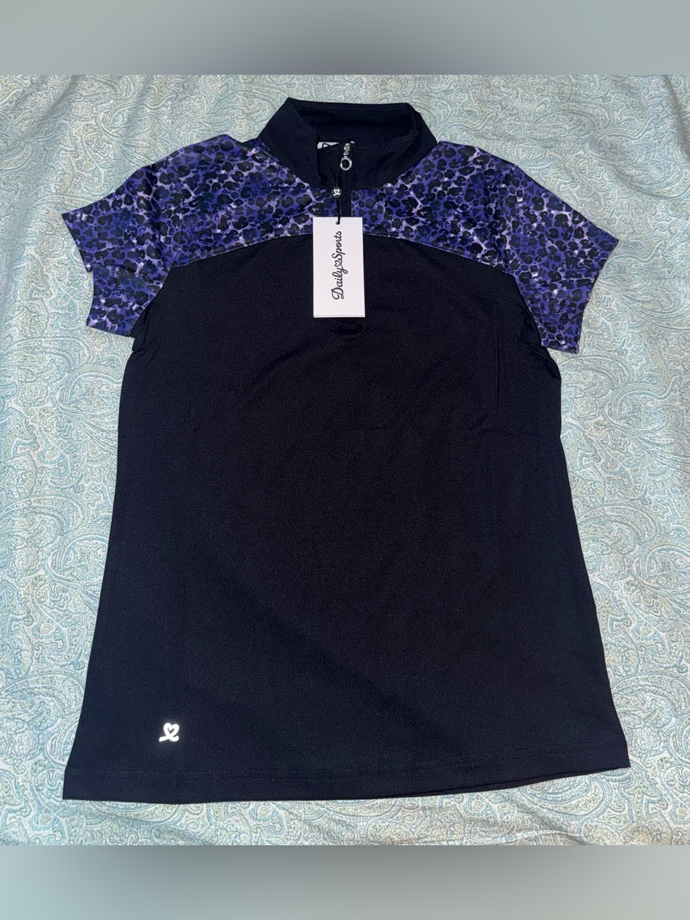 Daily Sports Andria Cap Sleeve Polo - NWT